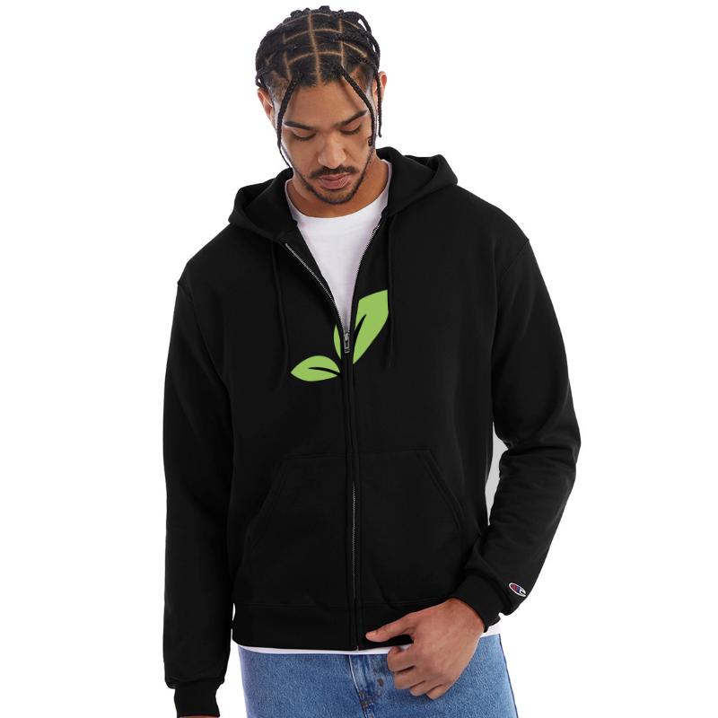 2 Green Beautiful Leaves Eco Spring Summer Nature