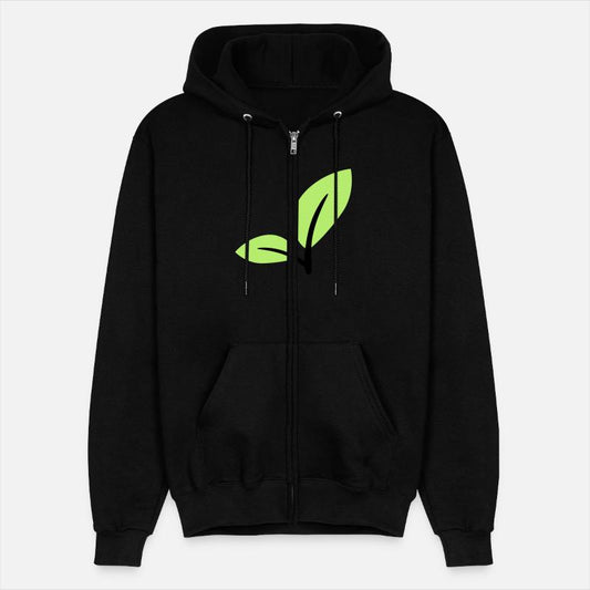 2 Green Beautiful Leaves Eco Spring Summer Nature