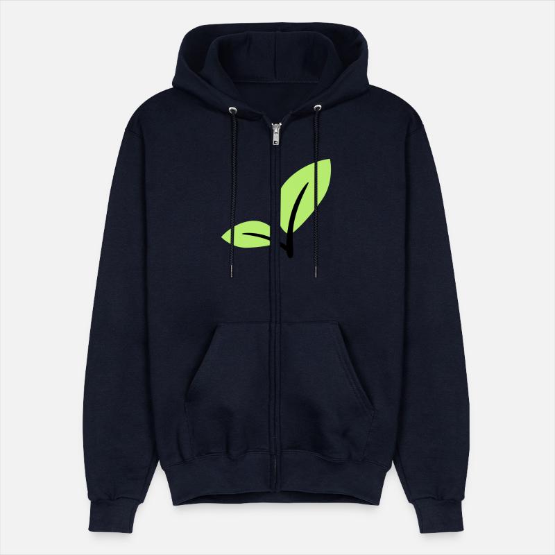 2 Green Beautiful Leaves Eco Spring Summer Nature