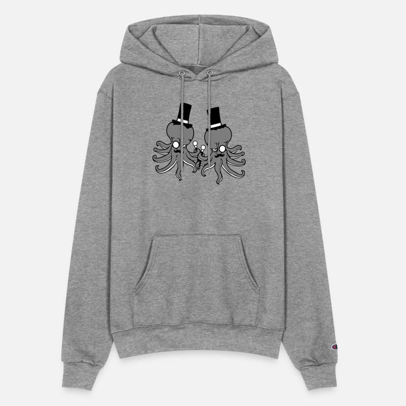 2 octopus sir hat monocle glasses two rich friends