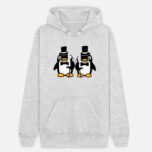 2 Penguin Gentlemen Sir Two Mr. Top Hat Monocle