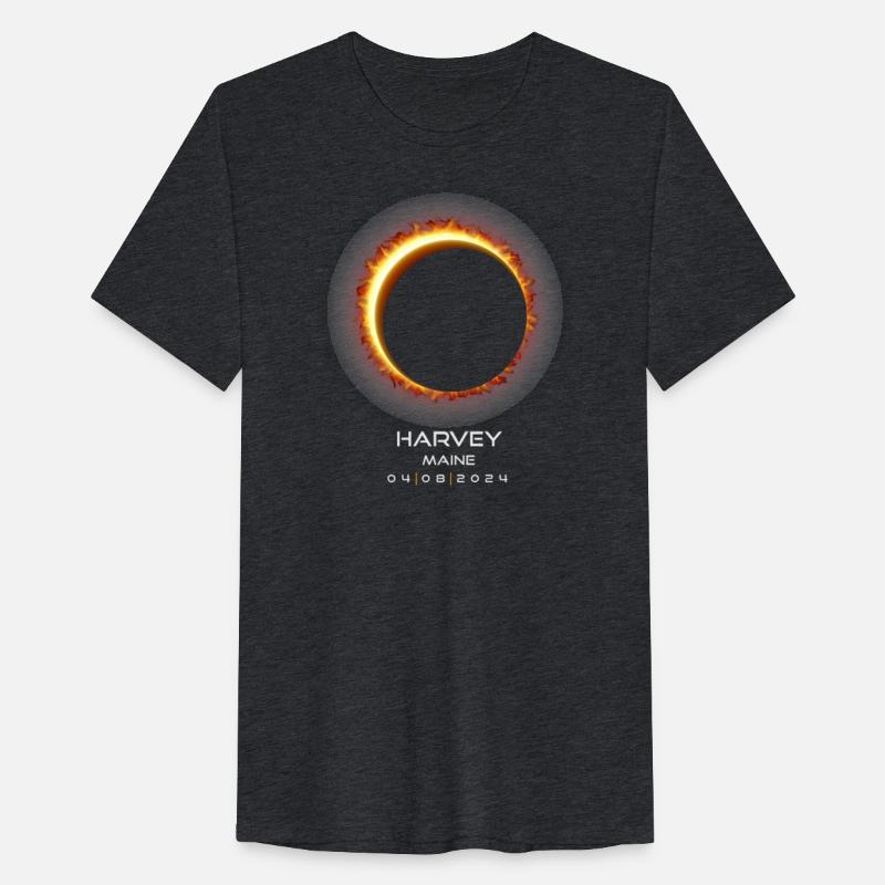 2024 Harvey Maine Eclipse Memento Souvenir April