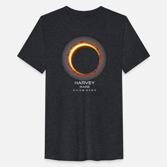 2024 Harvey Maine Eclipse Memento Souvenir April