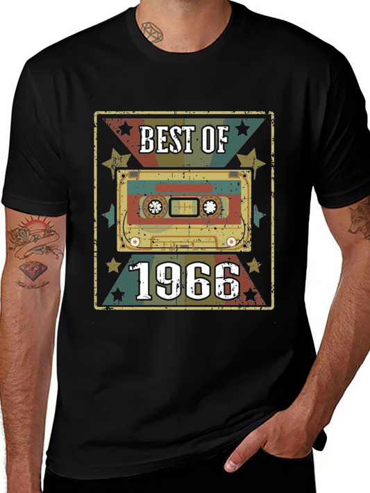 Best of 1966 Cassette Tape Graphic T-Shirt