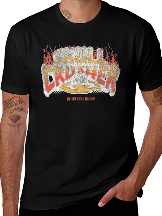 Skull Crusher Graphic Tee - Black T-Shirt