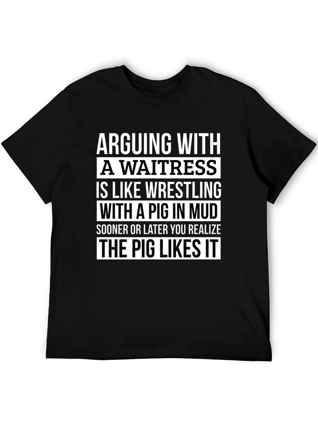 Arguing With a Waitress Graphic Tee
