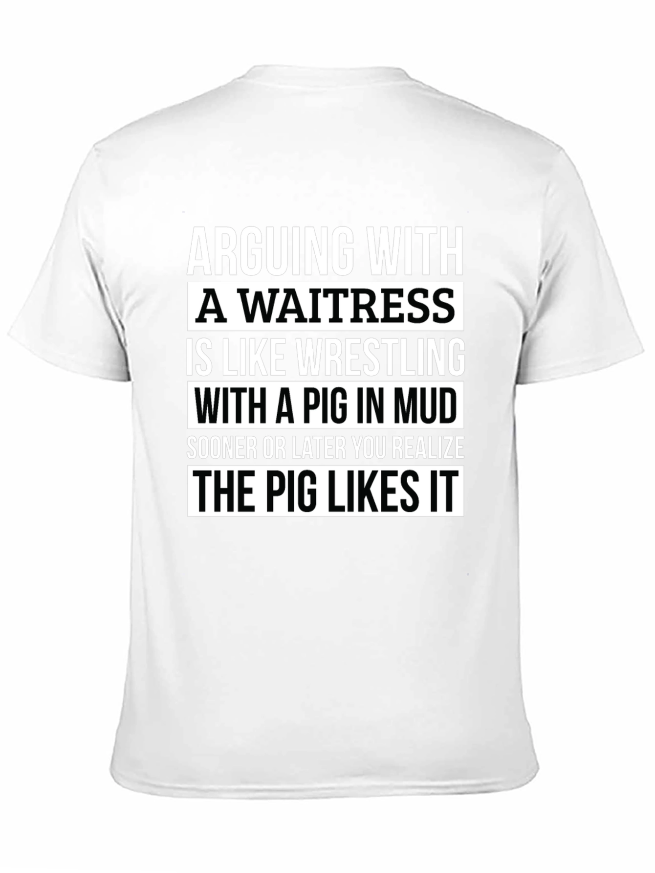 Arguing With a Waitress Graphic Tee