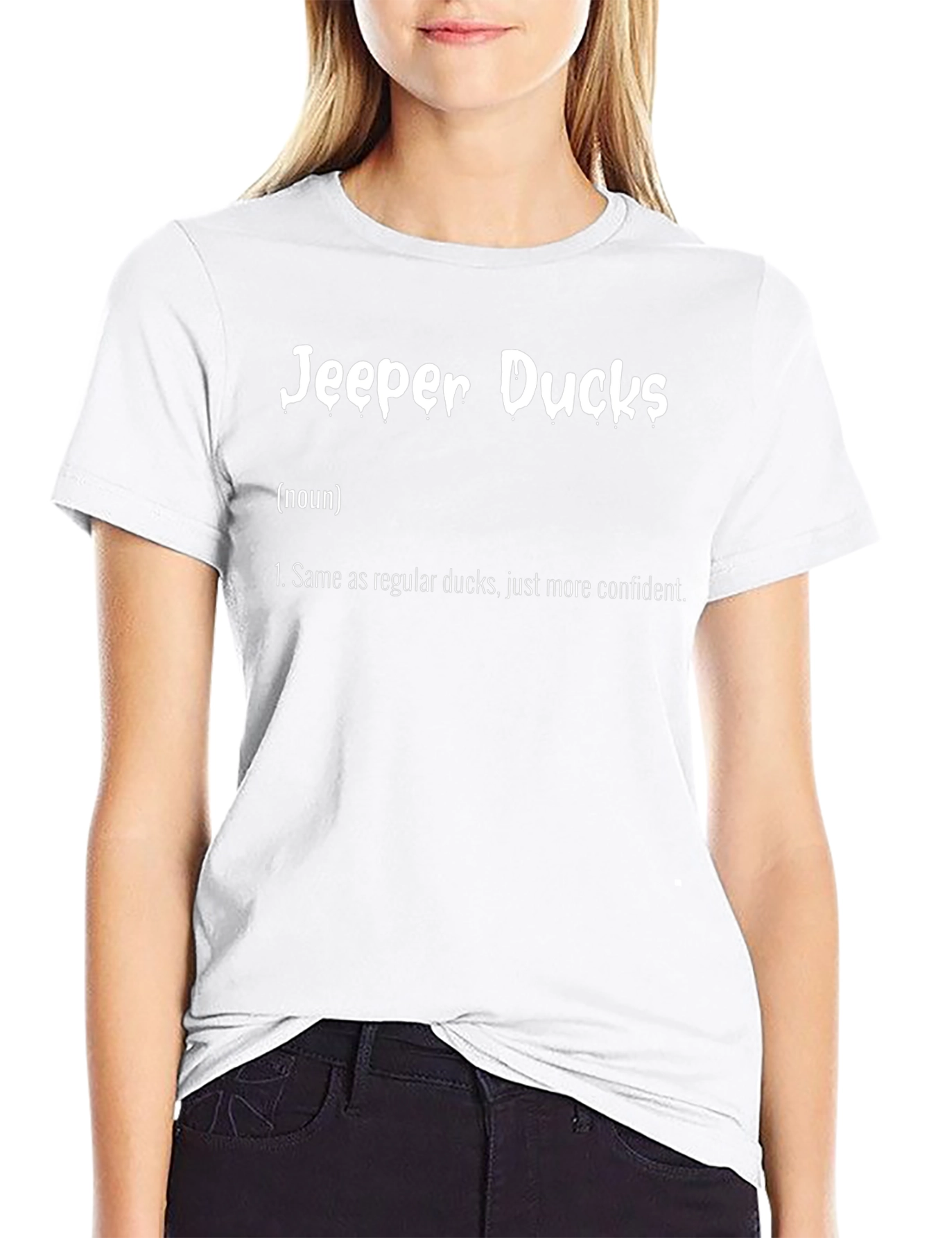 Jeep Duck Lover T-Shirt - More Confident Ducks!
