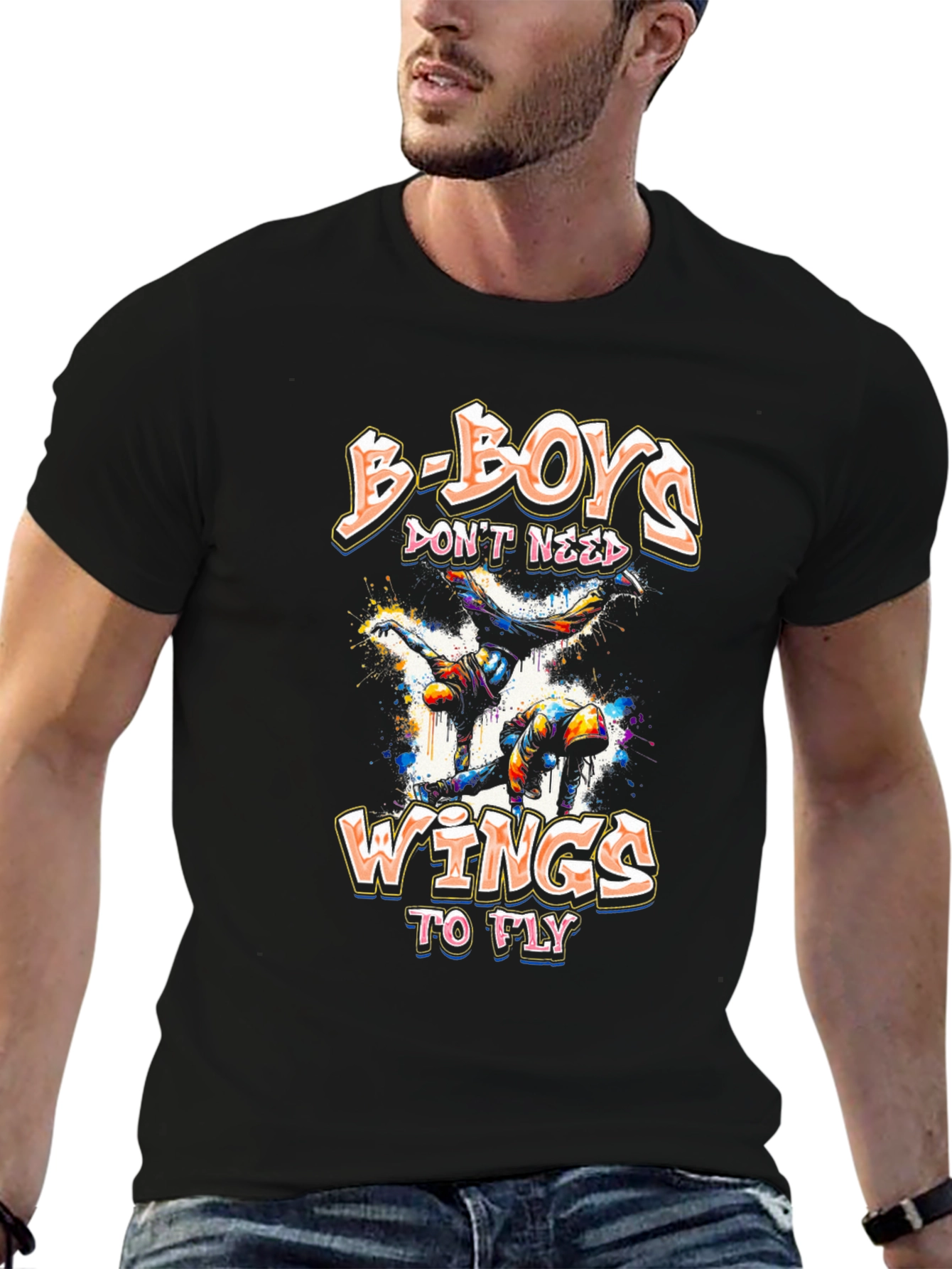 B-Boys Graphic T-Shirt - Street Dance