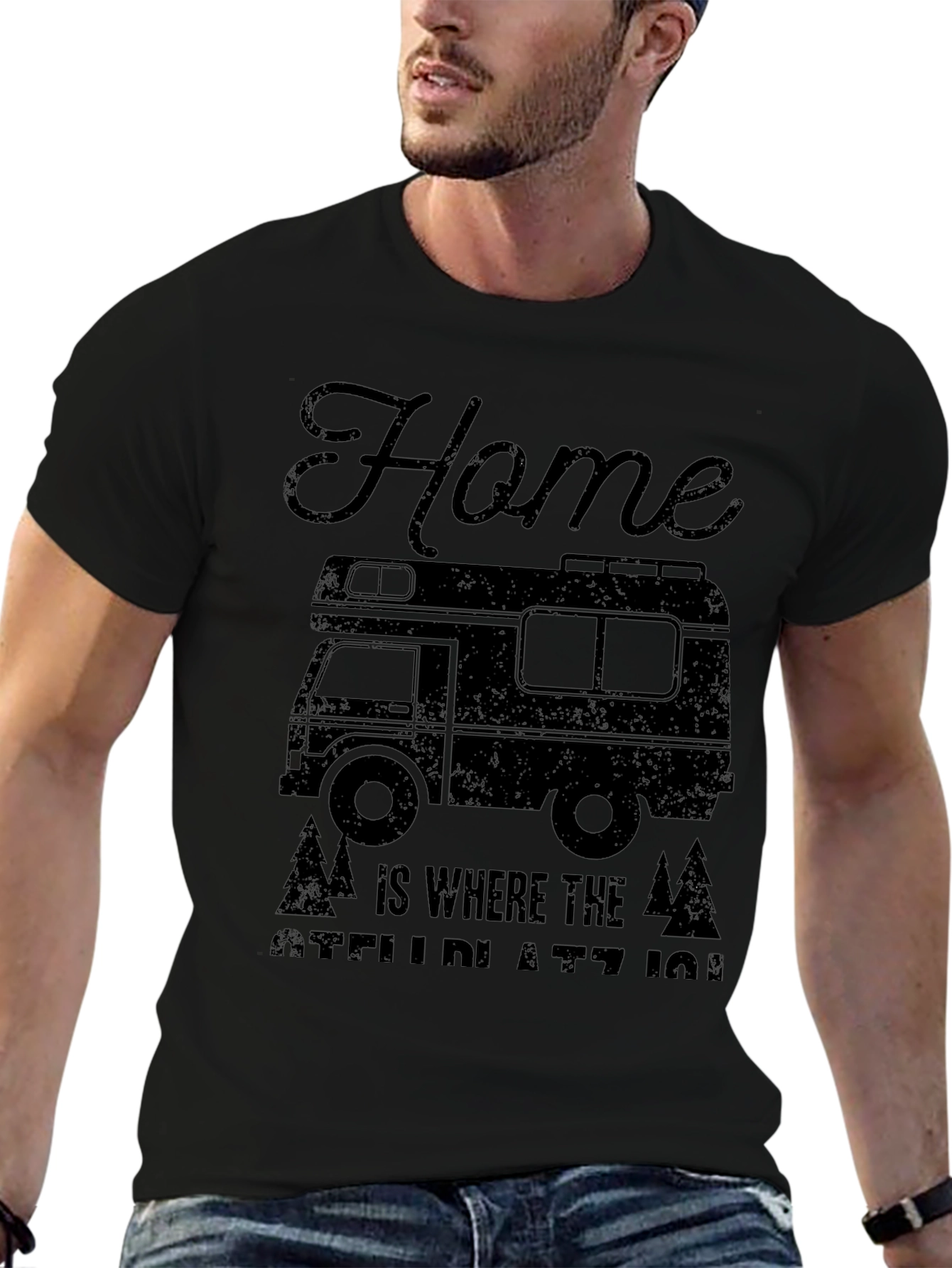 Home is Where Stellplatz Is T-Shirt
