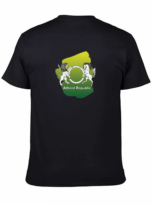Atheist Republic Lion & Unicorn Graphic Tee