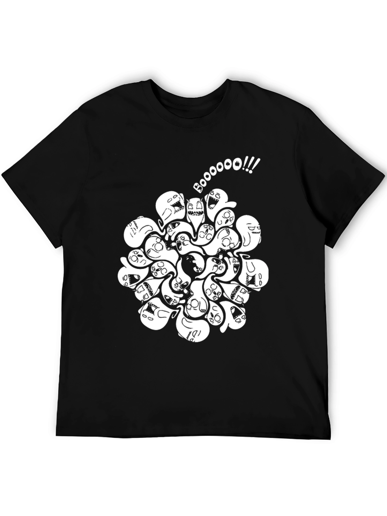 Boo! Spooky Ghost T-Shirt - Halloween Apparel