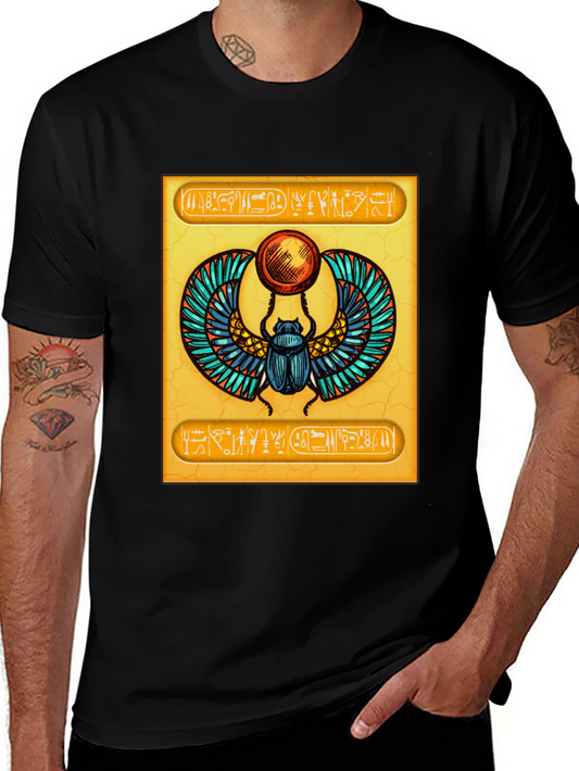 Egyptian Scarab Beetle T-Shirt - Ancient Egypt Design