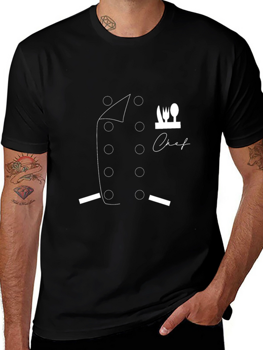 Chef Coat T-Shirt - Funny Culinary Apparel