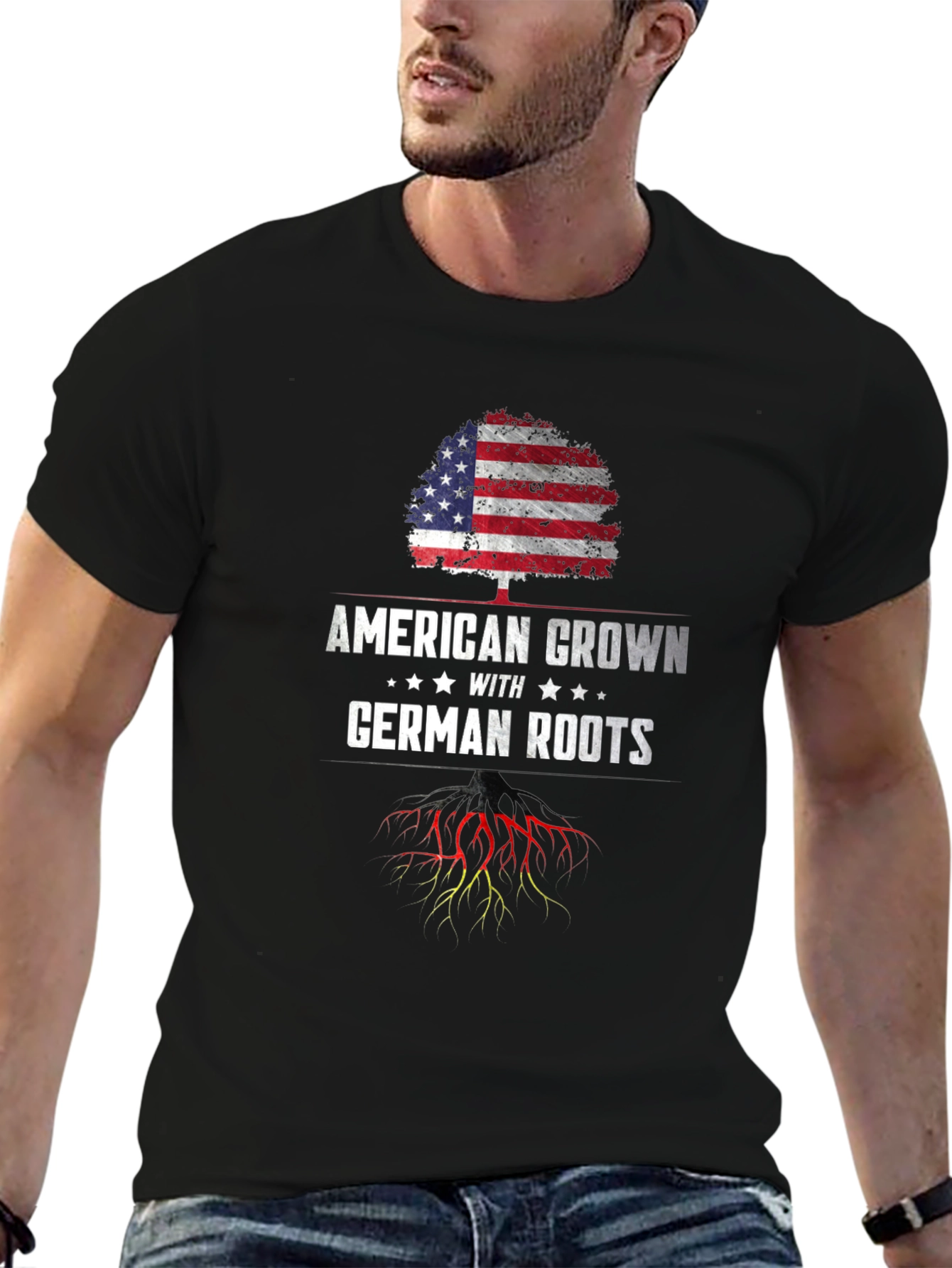 American Grown with German Roots T-Shirt