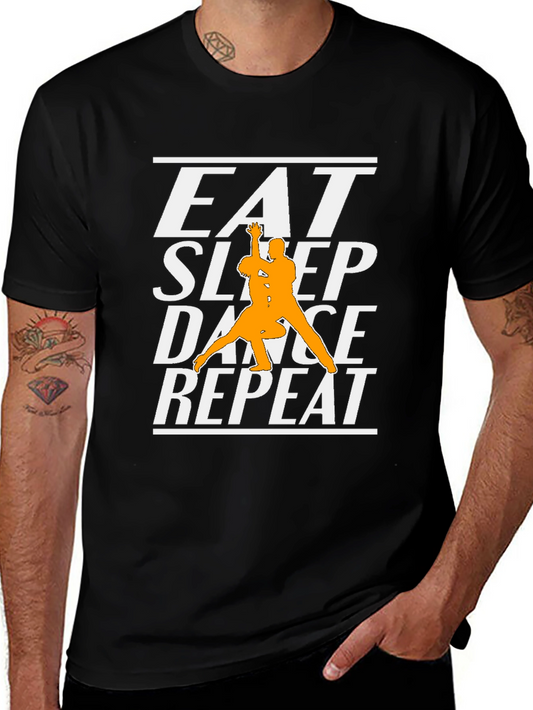 Eat Sleep Dance Repeat Graphic Tee