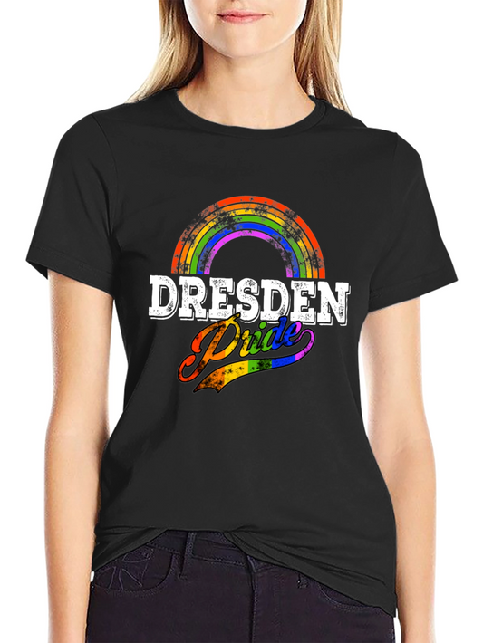 Dresden Pride Rainbow Graphic T-Shirt
