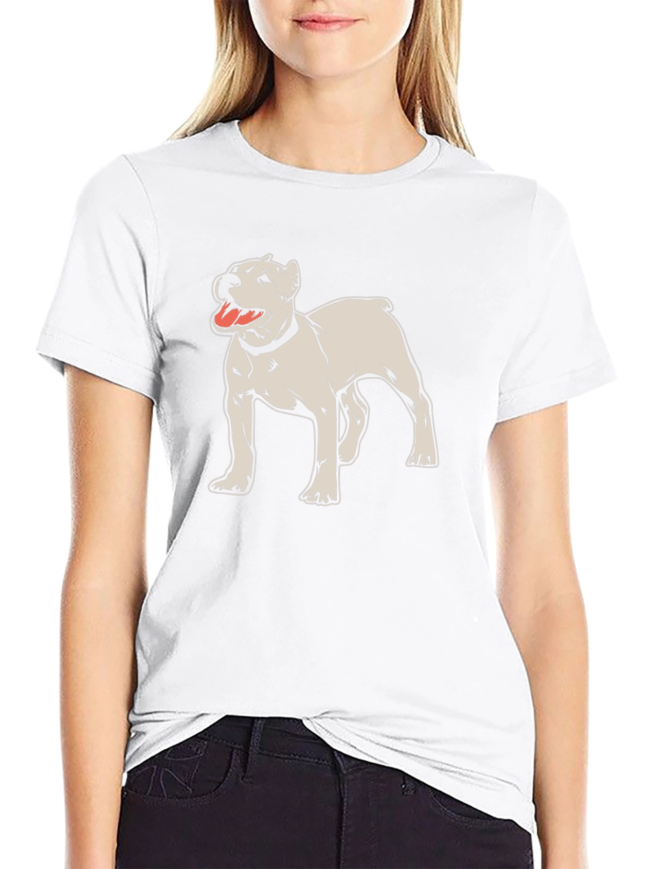 Dog Breed Graphic Tee - Black Cotton Shirt