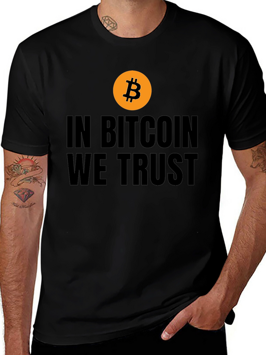 In Bitcoin We Trust Graphic Tee