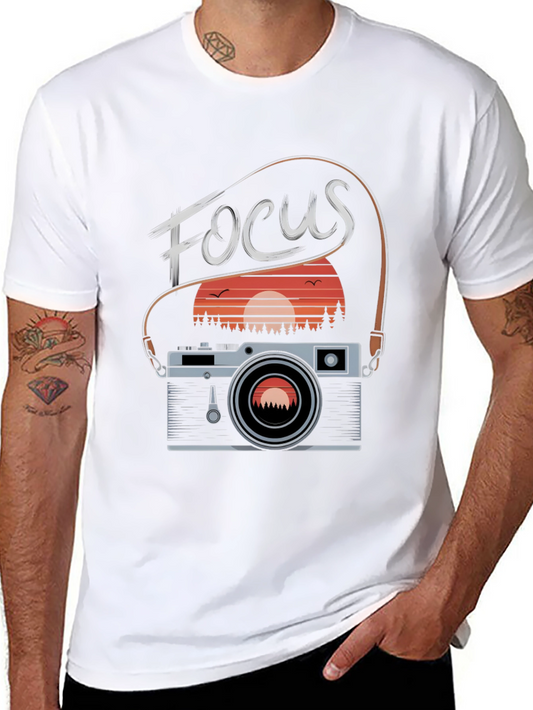 Focus Camera Graphic T-Shirt