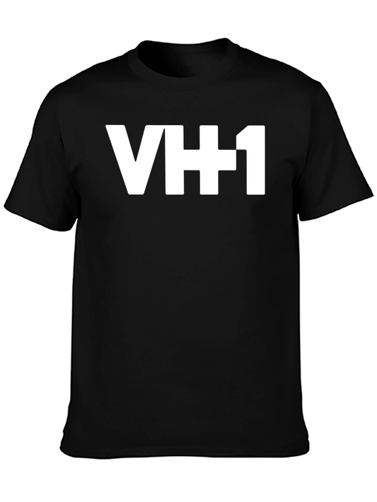 VH1 Logo T-Shirt - Classic Black Cotton Tee