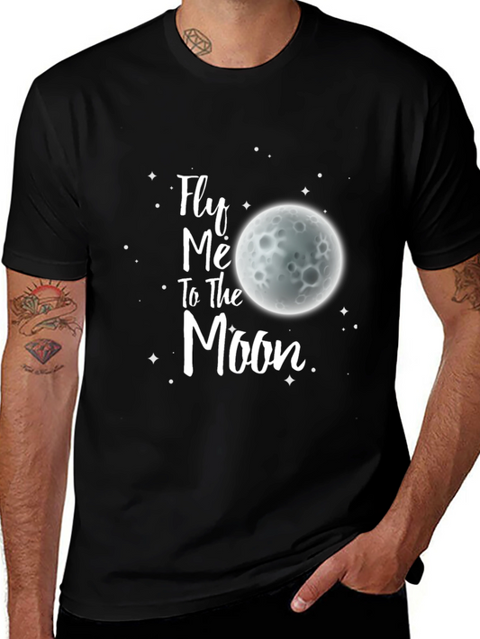 Fly Me To The Moon Graphic T-Shirt