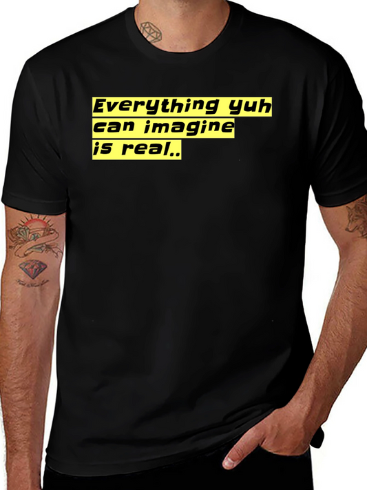 Everything Yuh Can Imagine T-Shirt - Black