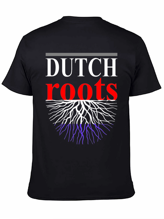Dutch Roots Graphic T-Shirt - Black