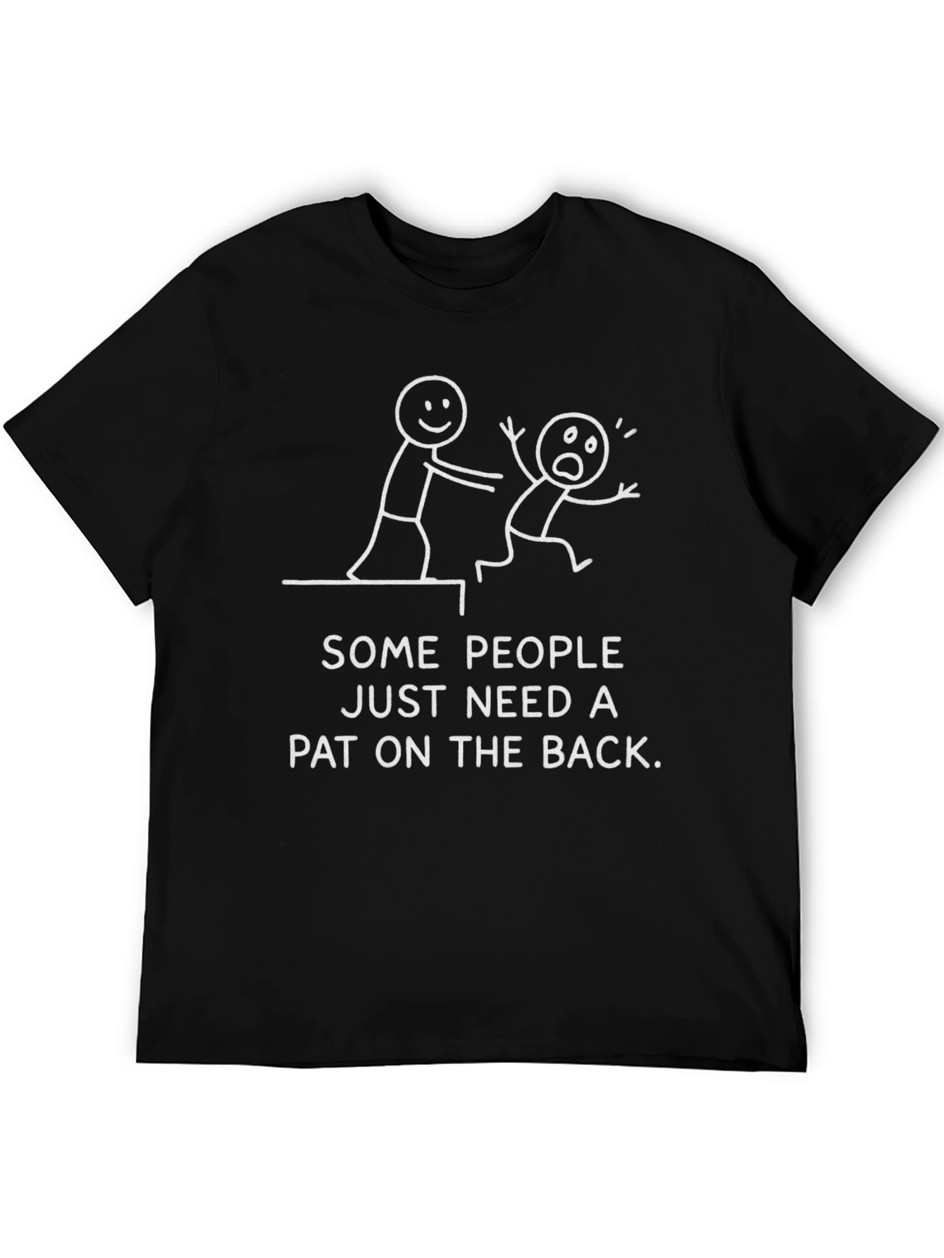 Funny Pat on the Back Graphic T-Shirt