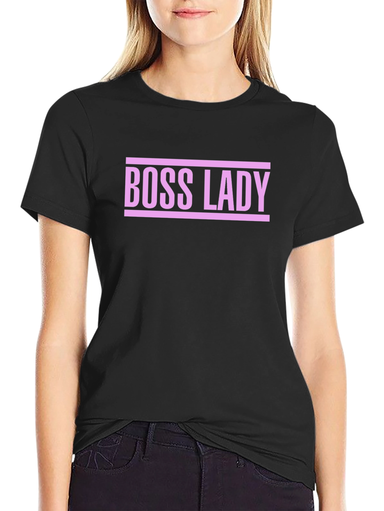 Boss Lady Black T-Shirt