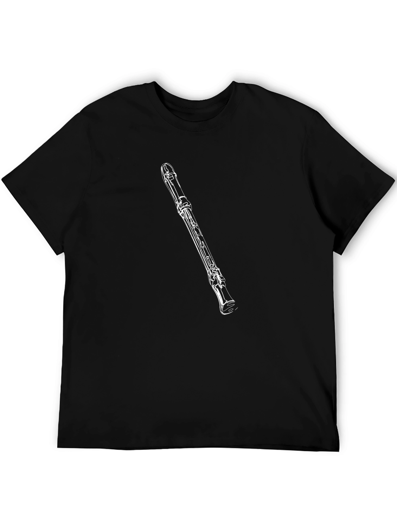 Musical Clarinet T-Shirt - Black Tee