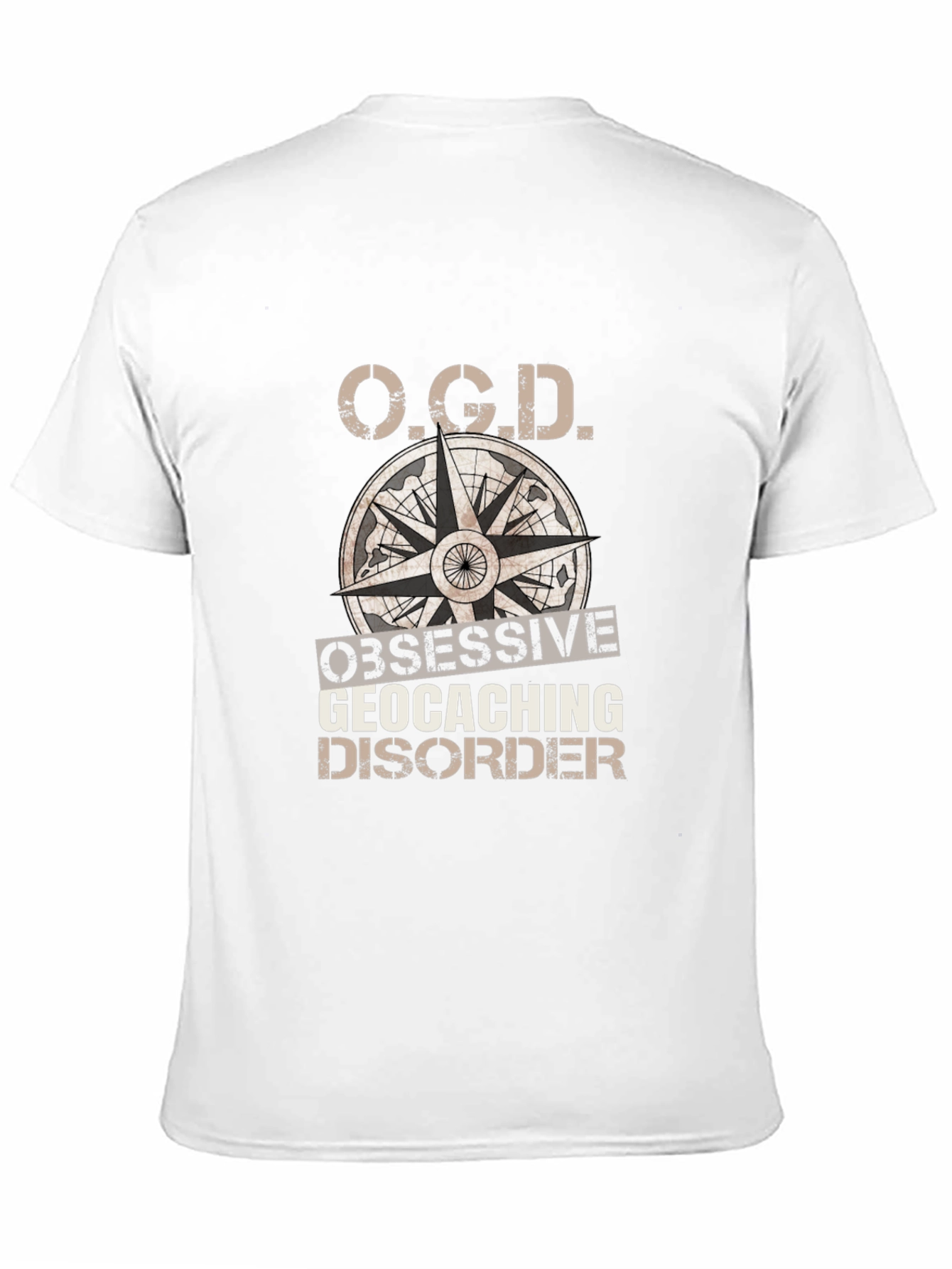 OCD Obsessive Geocaching Disorder T-Shirt