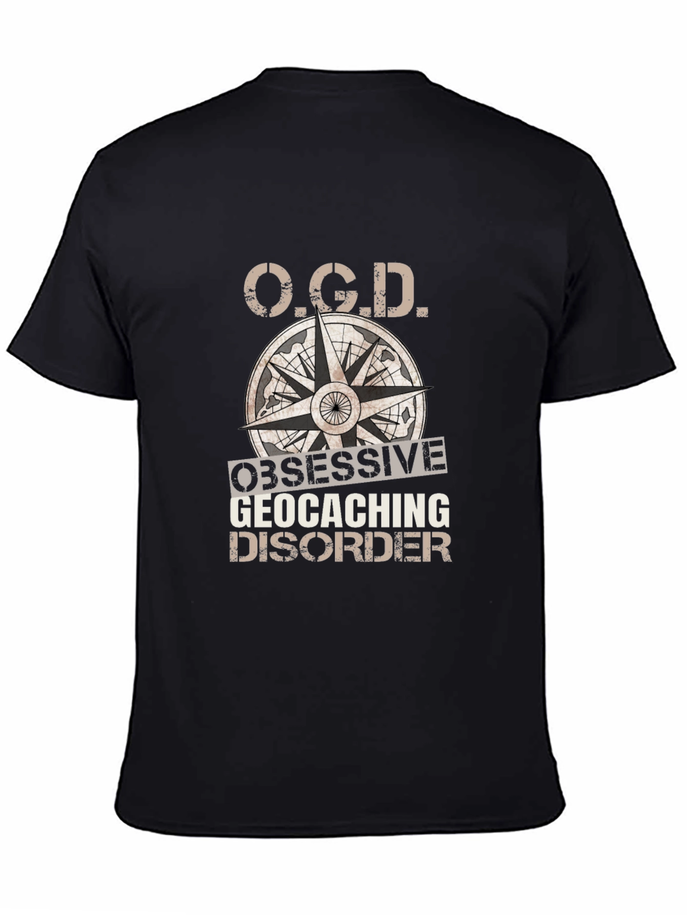 OCD Obsessive Geocaching Disorder T-Shirt