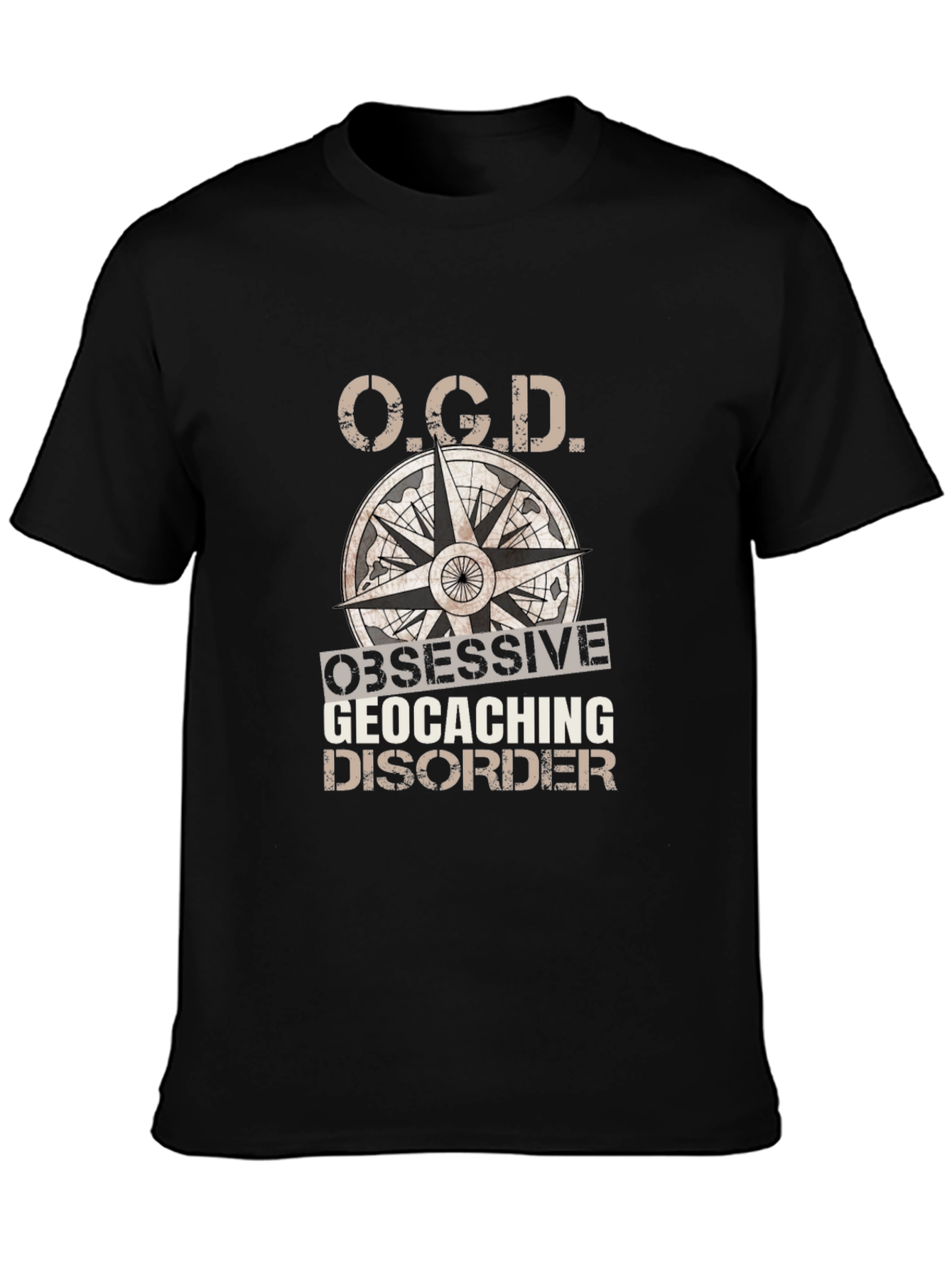 OCD Obsessive Geocaching Disorder T-Shirt