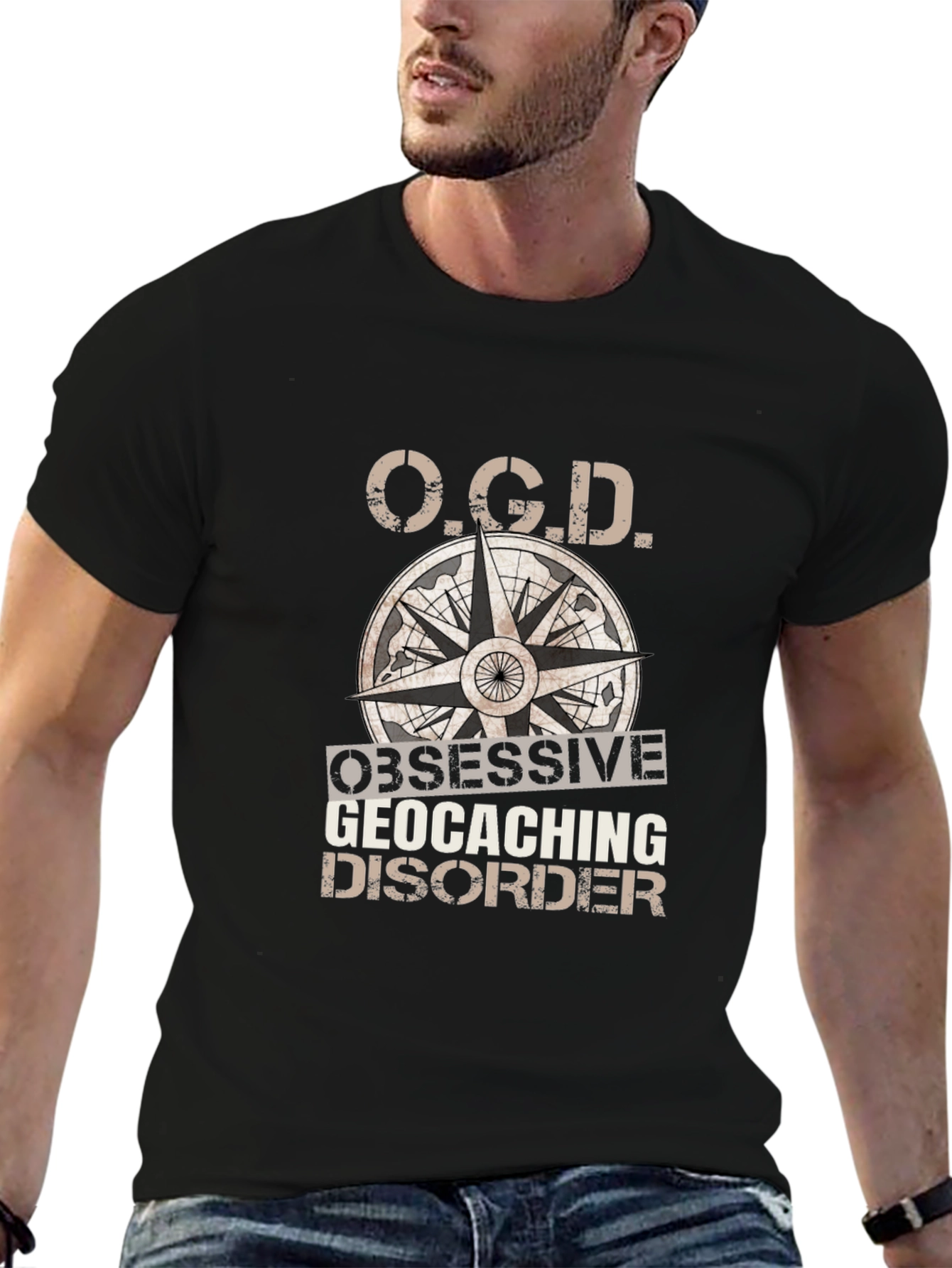 OCD Obsessive Geocaching Disorder T-Shirt
