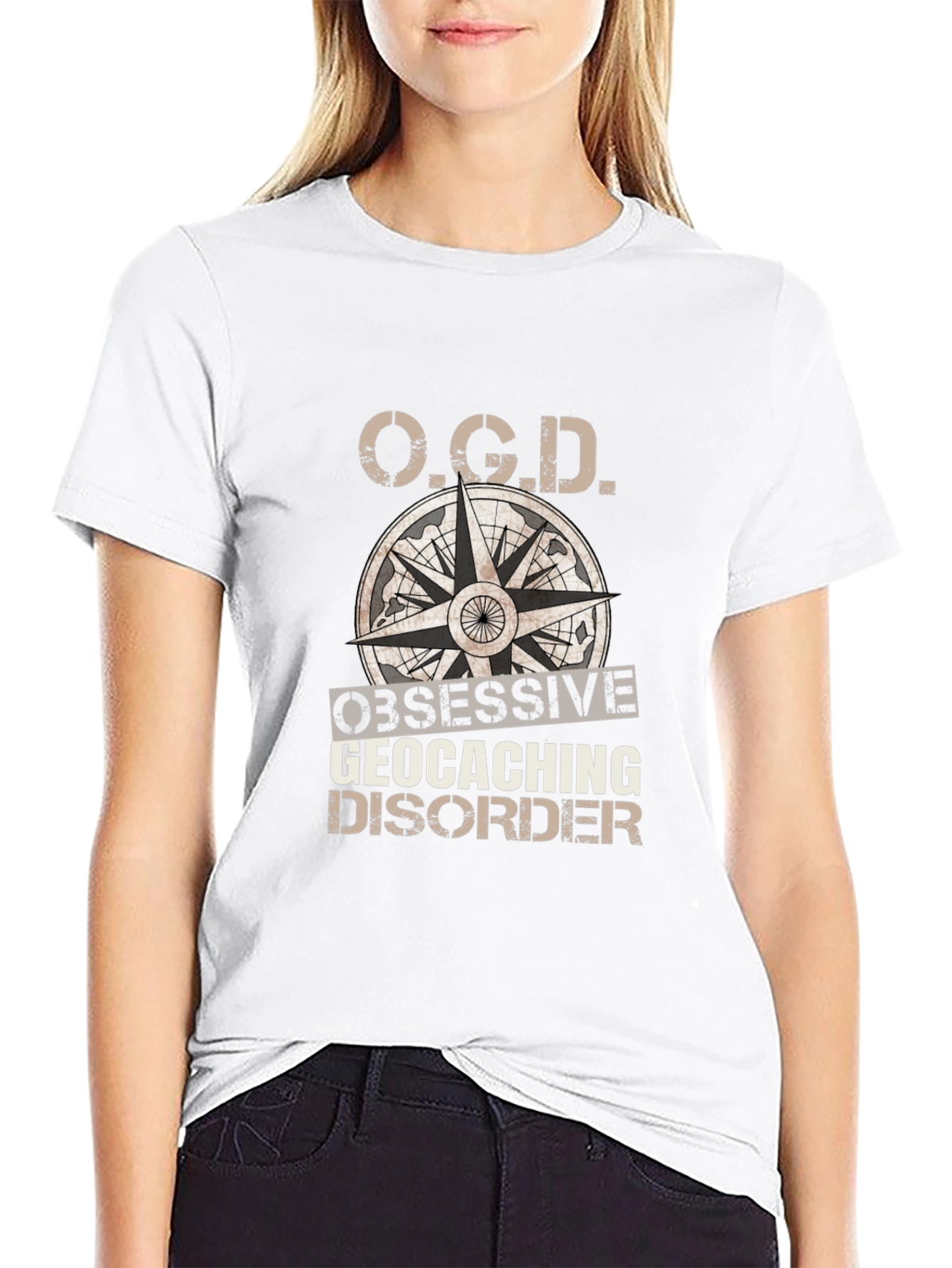 OCD Obsessive Geocaching Disorder T-Shirt