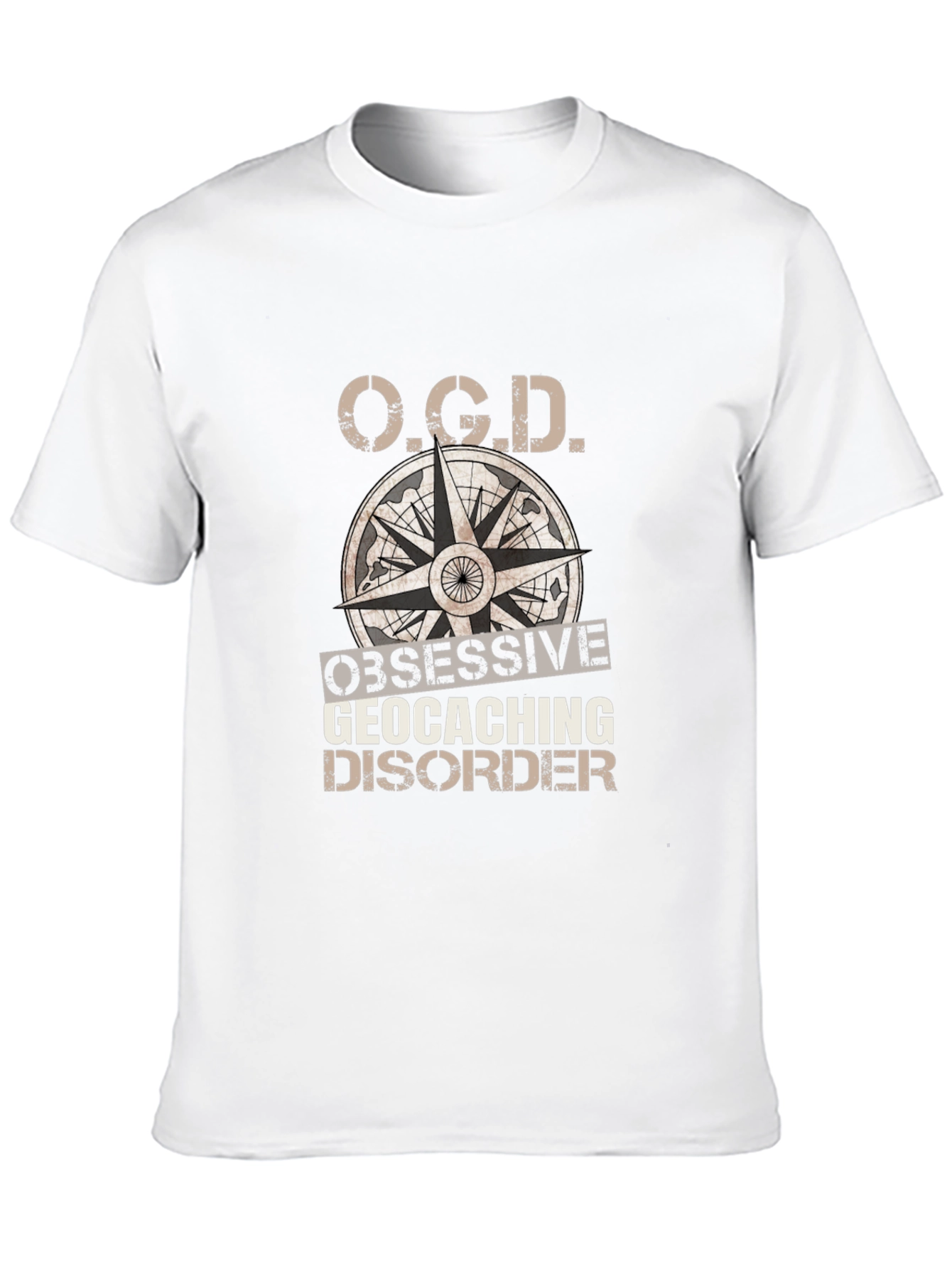 OCD Obsessive Geocaching Disorder T-Shirt