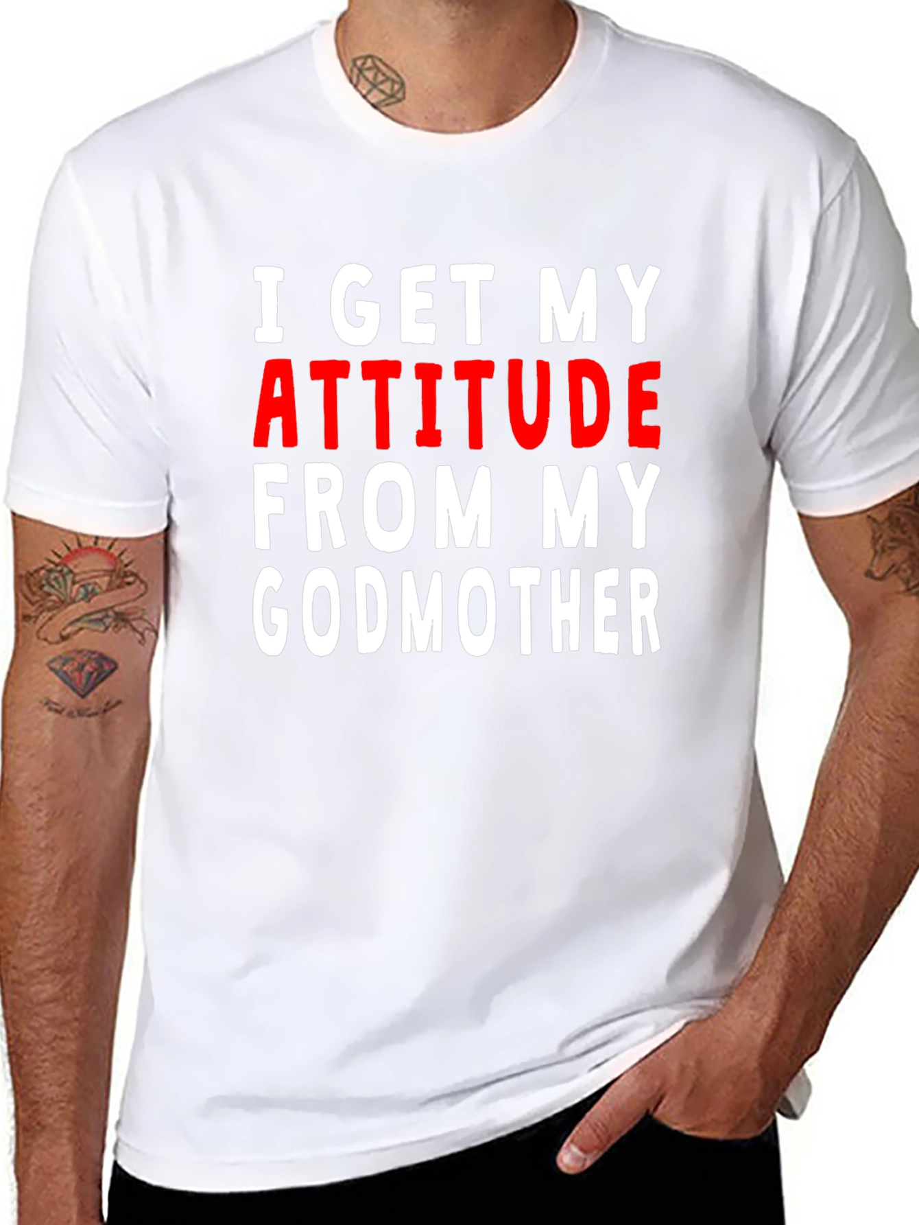 Attitude From My Godmother T-Shirt