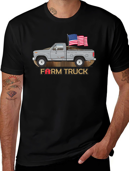 Farm Truck Graphic T-Shirt