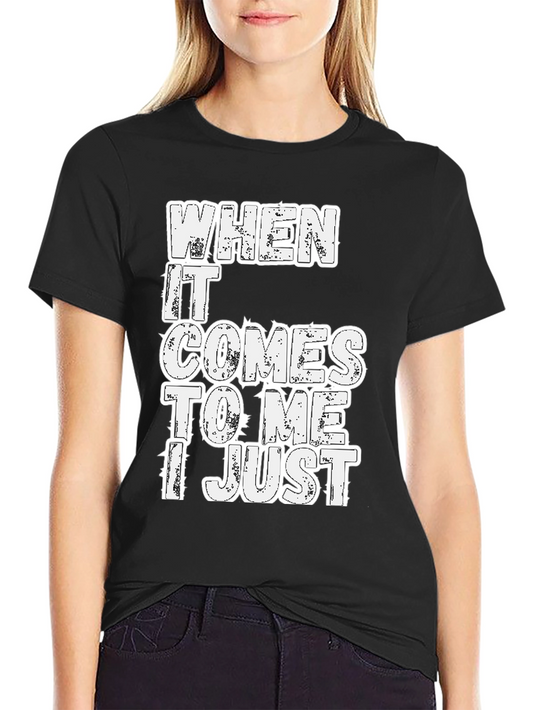 Funny Sarcastic Mens Black T-Shirt