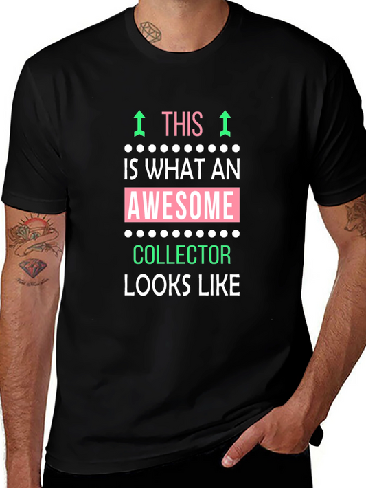 Awesome Collector T-Shirt - Black Cotton Tee