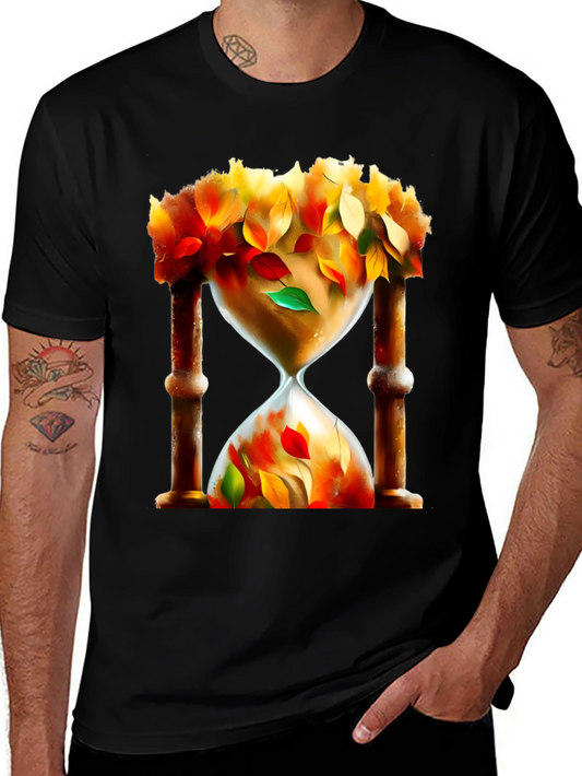 Autumnal Hourglass Graphic Tee - Limited Edition
