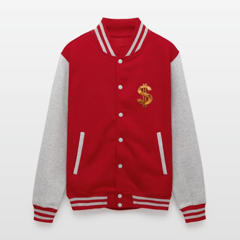 3D rendering of a gold dollar sign with a shiny