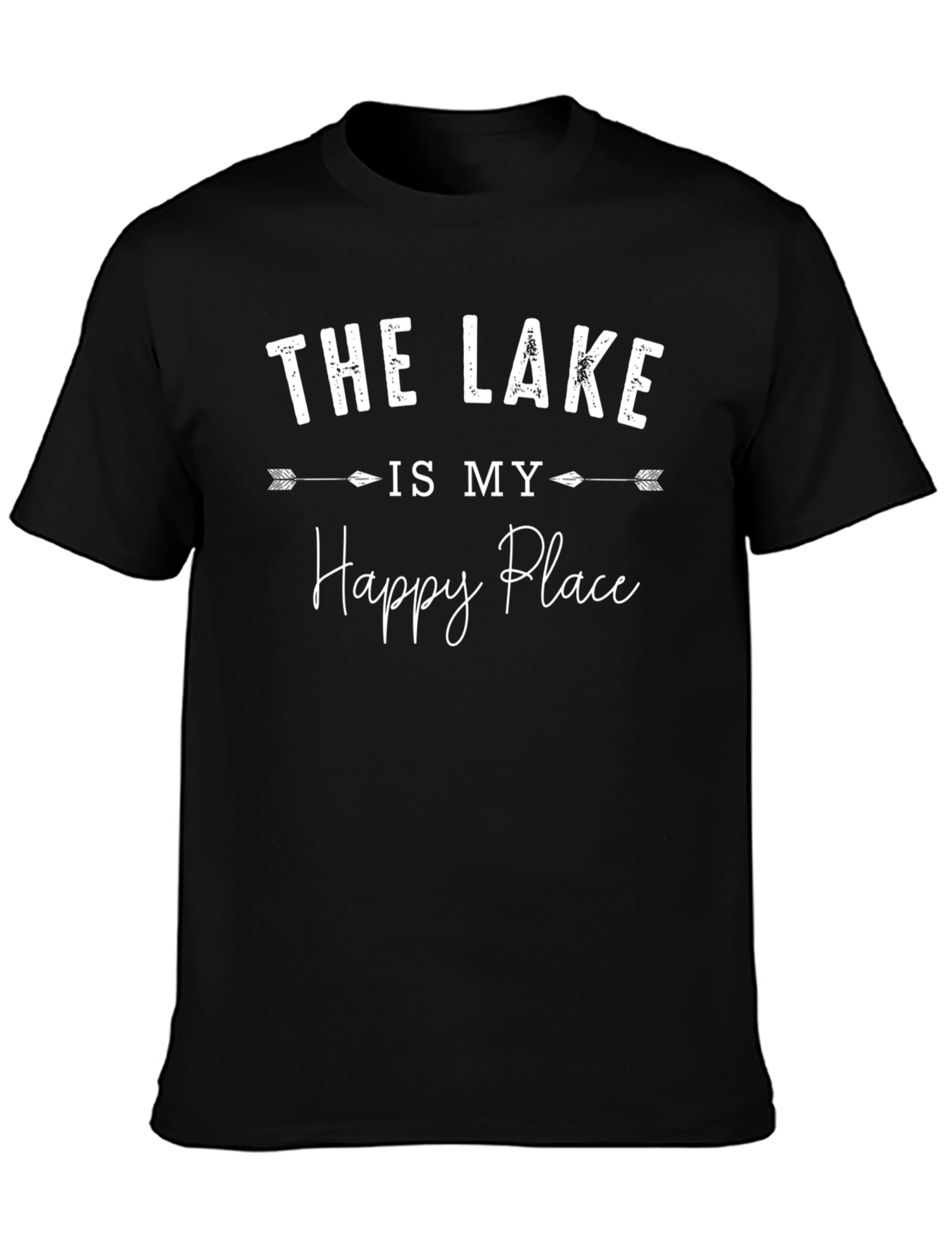 The Lake is My Happy Place Graphic Tee