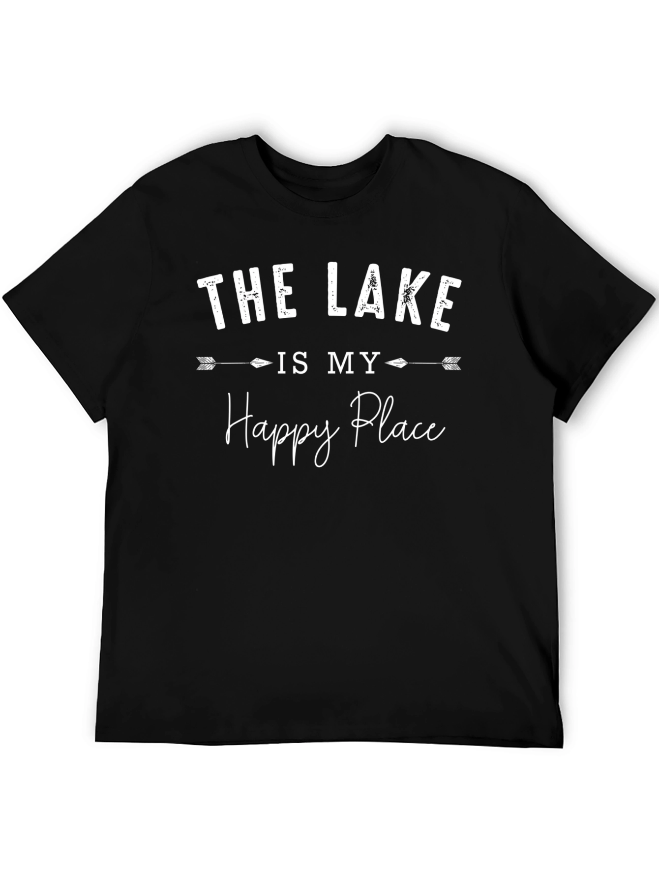 The Lake is My Happy Place Graphic Tee