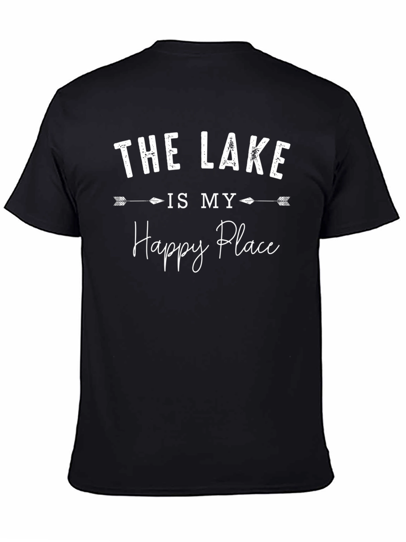 The Lake is My Happy Place Graphic Tee