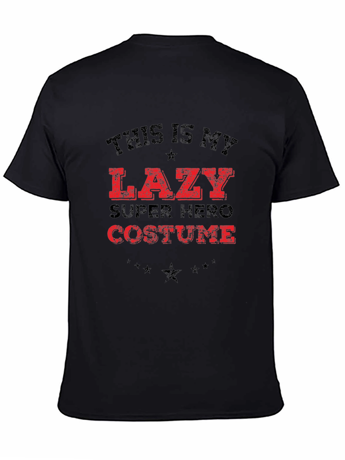 Lazy Superhero Costume T-Shirt