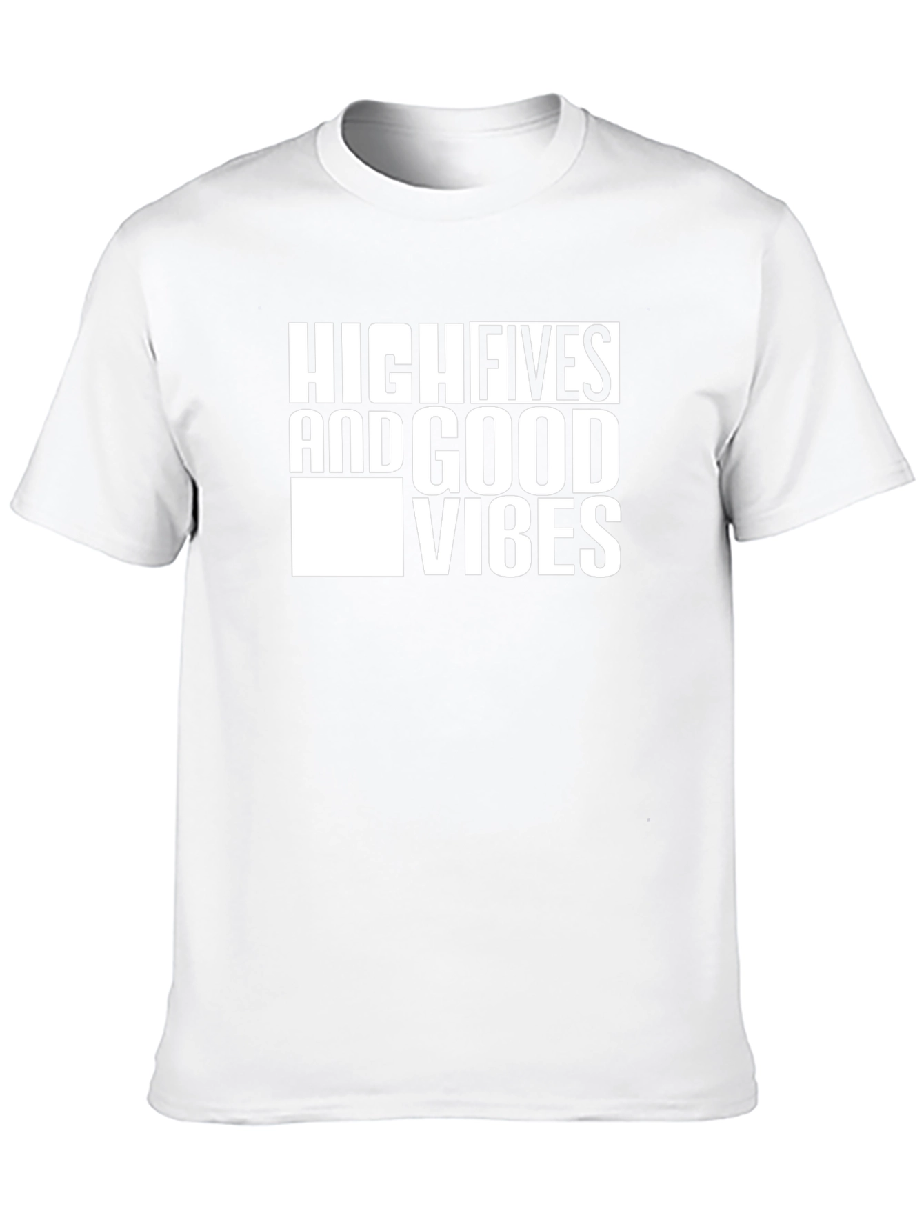 High Fives & Good Vibes Black T-Shirt
