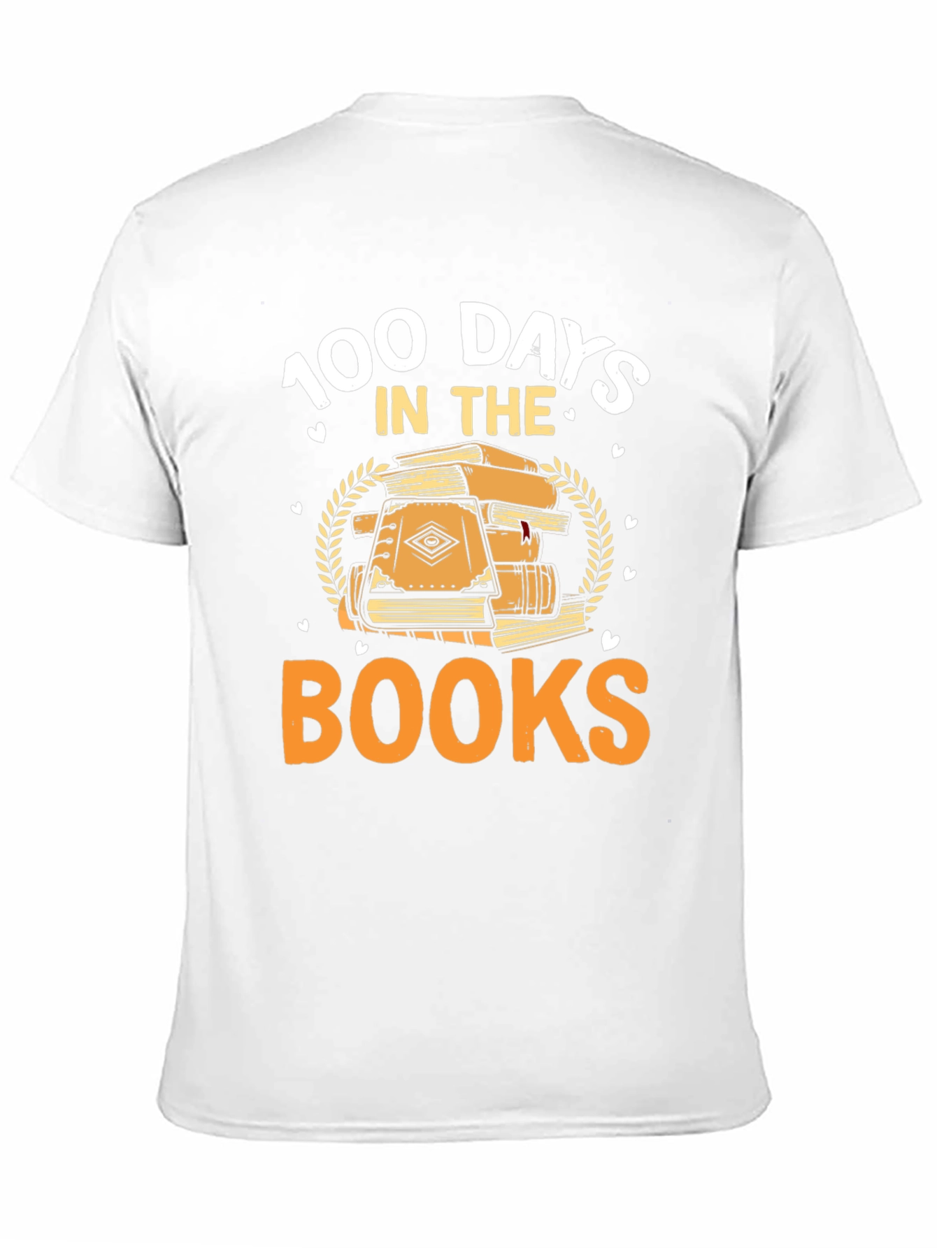 100 Days in the Books Black Graphic Tee