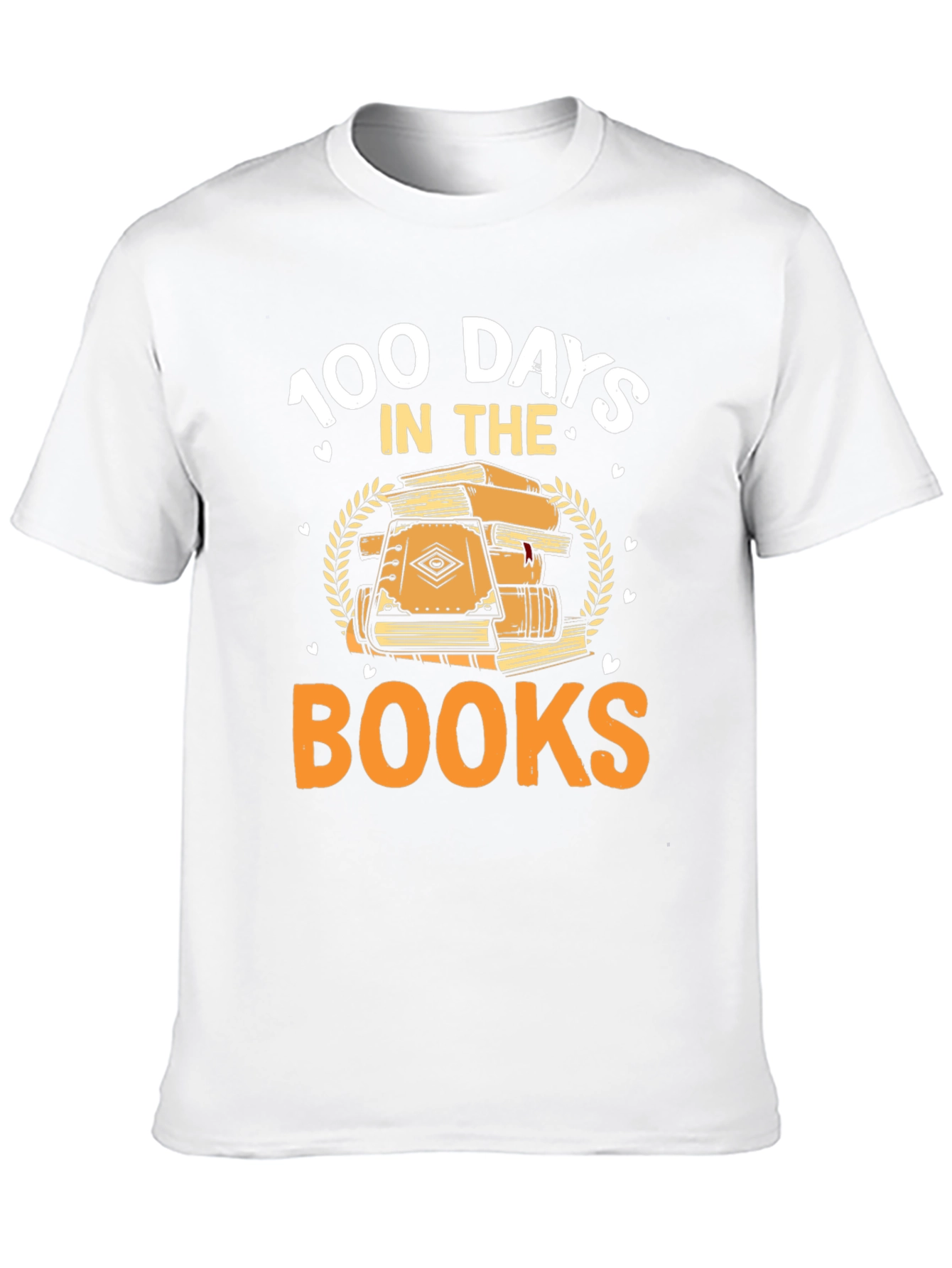 100 Days in the Books Black Graphic Tee